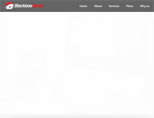 Tablet Screenshot of blackboomedia.com